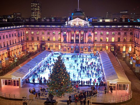 Somerset House Ice Rink 2023 by Losberger de Boer